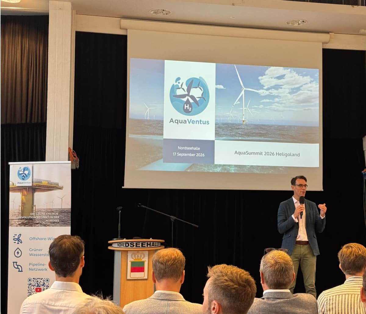 Vortrag in der Nordseehalle beim AquaSummit 2026