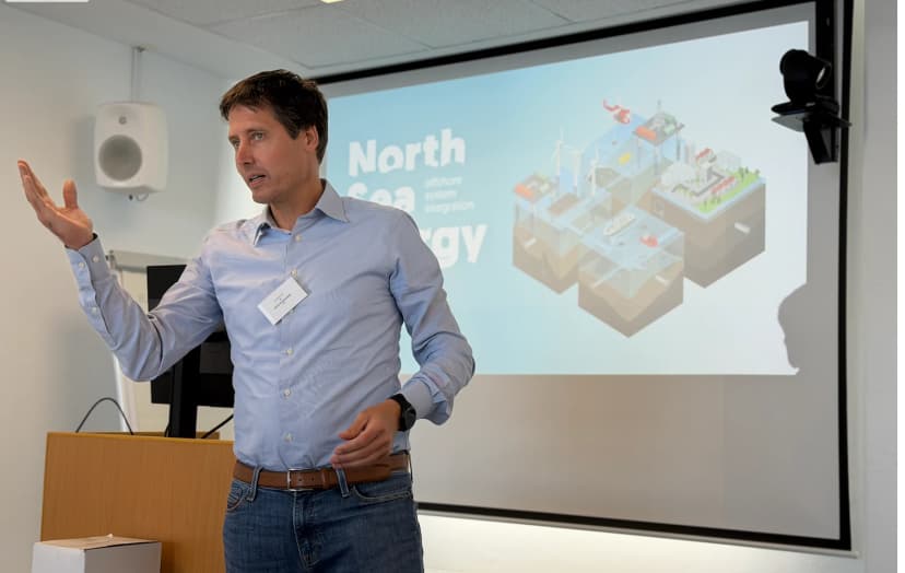 Präsentation North Sea Energy Systemintegration im wissenschaftlichen Workshop